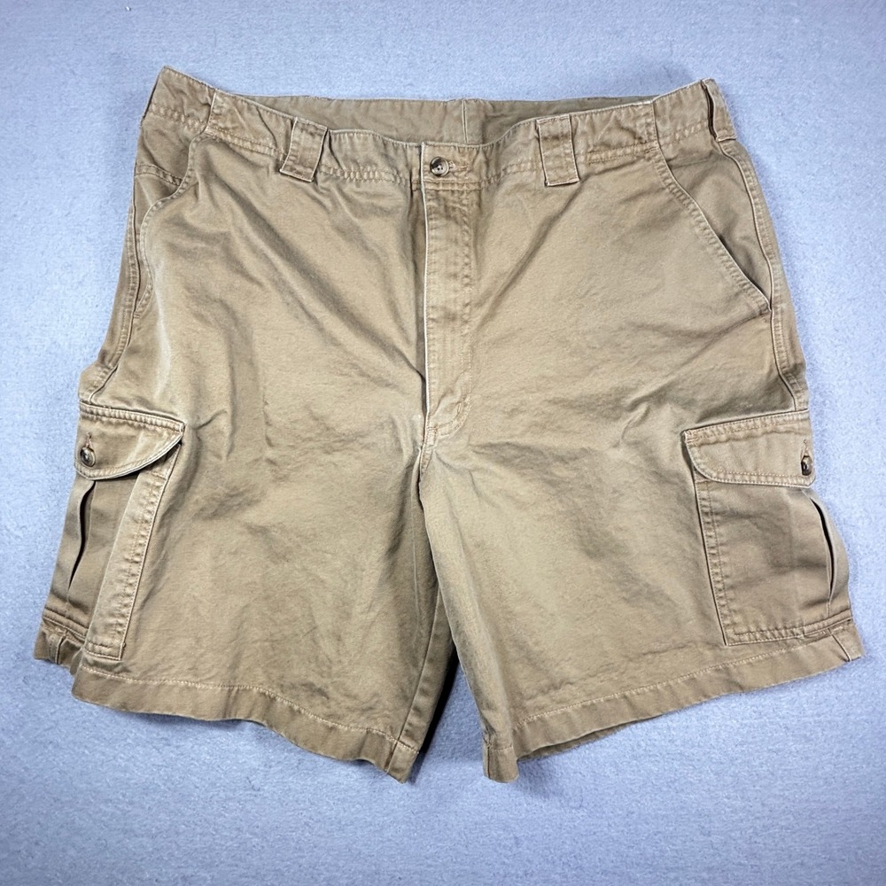 L.L. Bean Cargo Shorts Mens‎ 38 Cotton Twill Gorpcore Hiking Utility Outdoor
